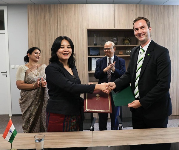 Signing of MOU for cooperation between National Small Industries Corporation (NSIC) and SPIRIT Slovenia in the area of Small and Medium Enterprises